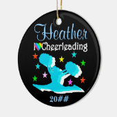 GEPERSONALISEERD EN GEDATEERD CHEERLEADER ORNAMENT (Links)