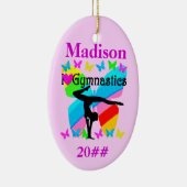 GEPERSONALISEERD EN GEDATEERD GYMNASTIEK ORNAMENT (Rechts)