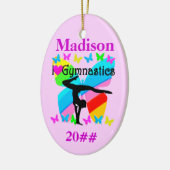 GEPERSONALISEERD EN GEDATEERD GYMNASTIEK ORNAMENT (Links)