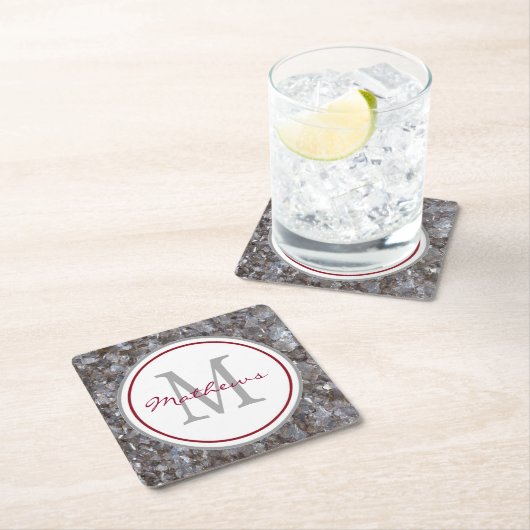 Gepersonaliseerd en gemonogd kartonnen onderzetters (Insitu)