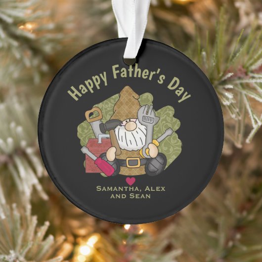 Gepersonaliseerd en persoonlijke handyman Garden G Ornament (Boom)