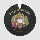 Gepersonaliseerd en persoonlijke handyman Garden G Ornament (voorkant)