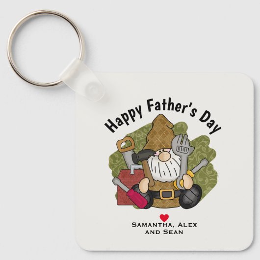 Gepersonaliseerd en persoonlijke handyman Garden G Sleutelhanger (Voorkant)