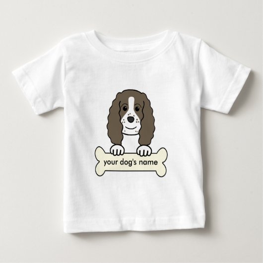 Gepersonaliseerd Engels Springer Spaniel (Voorkant)