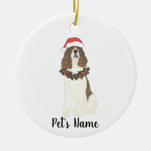 Gepersonaliseerd Engels Springer Spaniel (lever) Keramisch Ornament