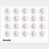 Gepersonaliseerd "Enkel voor jou" Cadeaustickers Ronde Sticker (Vel)