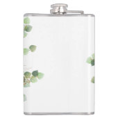 GEPERSONALISEERD EUCALYPTUS WHITE GOLD STAINLESS HEUPFLES (Achterkant)