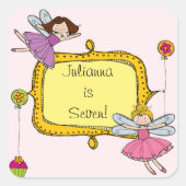 Gepersonaliseerd Fairies Stickers (Voorkant)