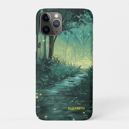 Gepersonaliseerd Fairy Light Forest Case-Mate iPhone Case (Achterkant)