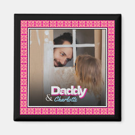 Gepersonaliseerd Familie Afbeelding - Vader Daught Magneet