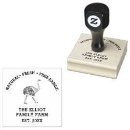 Gepersonaliseerd  familie Boerderij Rubberstempel