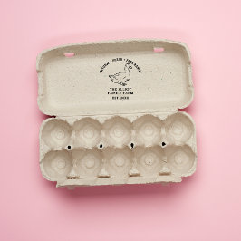 Gepersonaliseerd  familie Boerderij Rubberstempel