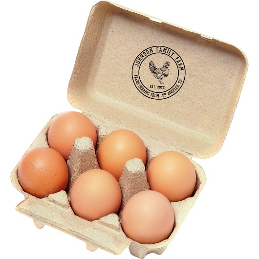 Gepersonaliseerd  familie Boerderij Rubberstempel