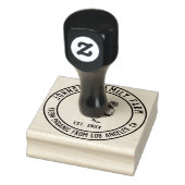 Gepersonaliseerd  familie Boerderij Rubberstempel (Stempel)