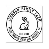 Gepersonaliseerd  familie Boerderij Zelfinktende Stempel (Design)