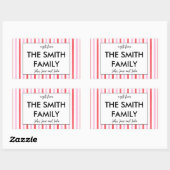 Gepersonaliseerd familie Gifting Stickers (Vel)