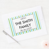 Gepersonaliseerd familie Gifting Stickers (Envelop)
