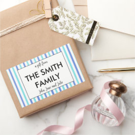 Gepersonaliseerd familie Gifting Stickers
