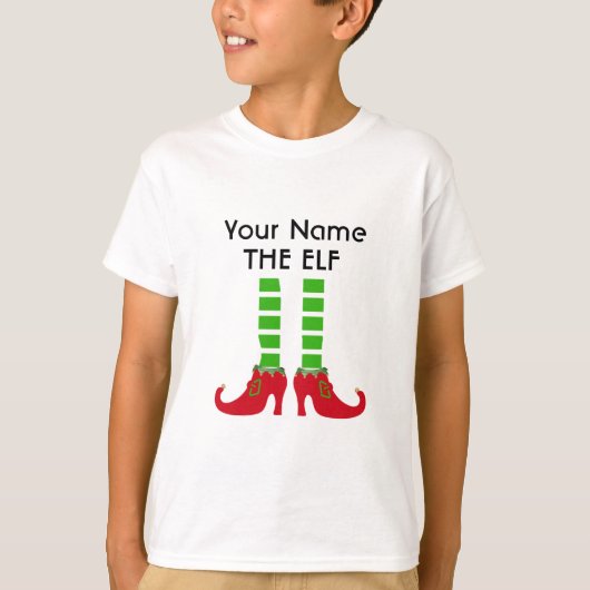 Gepersonaliseerd familie Shirt, Funny Christmas El T-shirt (Voorkant)