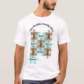 Gepersonaliseerd familie T-shirt - 10 puzzelstukje (Voorkant)