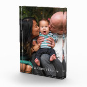 Gepersonaliseerd familiefoto fotoblokken (Rechts)