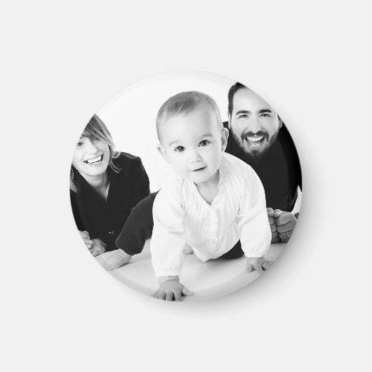 Gepersonaliseerd familiefoto magneet (Voorkant)