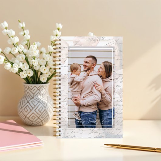 Gepersonaliseerd familiegeheugen 2025 planner