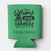 Gepersonaliseerd familiekampen blikjeskoeler (Achterkant)