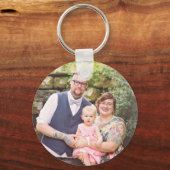 Gepersonaliseerd familieportret sleutelhanger (Voorkant)