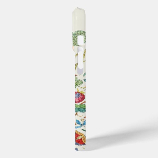 Gepersonaliseerd  faux geborduurd patroon Case-Mate iPhone case (Achterkant / Links)