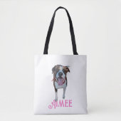 Gepersonaliseerd 'Fave Dogs' Shopping Tas (Voorkant)