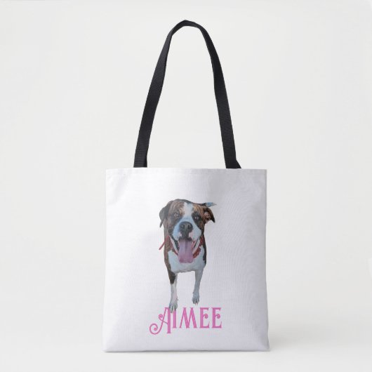 Gepersonaliseerd 'Fave Dogs' Shopping Tas (Voorkant)