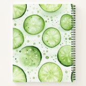 Gepersonaliseerd favoriete receptenboek notitieboek (Achterkant)