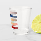 gepersonaliseerd, feest, vrijgezellenfeest, vriend shot glas (Rechts)