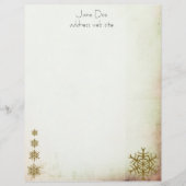 gepersonaliseerd feestdag-briefpapier briefhoofd ontwerp (Voorkant)