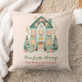 Gepersonaliseerd feestelijk huis Sierkussen