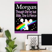  GEPERSONALISEERD FEL CHEERLEADER POSTER (Thuiskantoor)