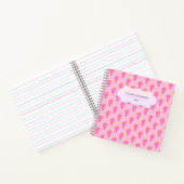 Gepersonaliseerd feministisch roze notitieboek (Binnen)