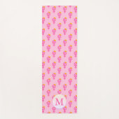 Gepersonaliseerd feministisch roze yogamat (Voorkant)