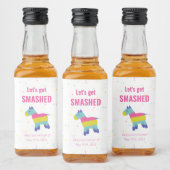 Gepersonaliseerd Fiesta-label Likeurfles Etiket (Flessen)