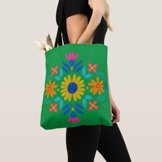 Gepersonaliseerd Fiesta thema schouder Tote Bag (Dichtbij)