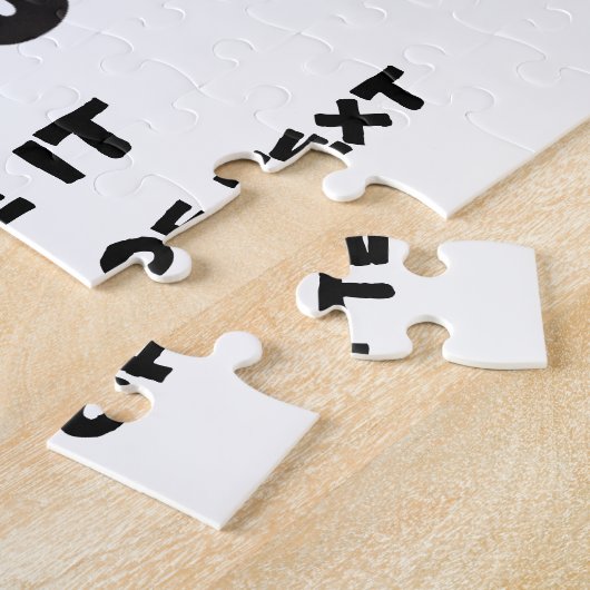 Gepersonaliseerd fietsen legpuzzel (Zijkant)