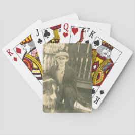 Gepersonaliseerd fietspafspeelkaarten pokerkaarten