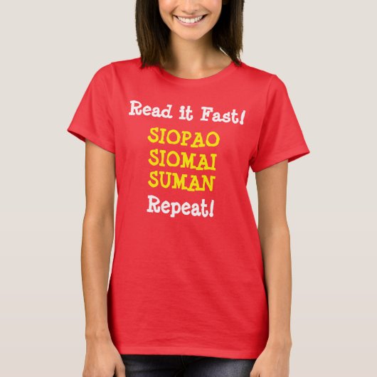 Gepersonaliseerd Filipino Funny Shirt (Voorkant)