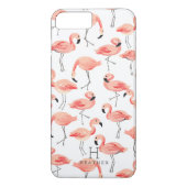 Gepersonaliseerd | Flamingo Party Case-Mate iPhone Case (Achterkant)