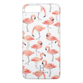 Gepersonaliseerd | Flamingo Party Case-Mate iPhone Case