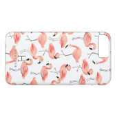 Gepersonaliseerd | Flamingo Party Case-Mate iPhone Case (Achterkant (Horizontaal))