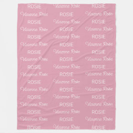 Gepersonaliseerd Fleece Deken