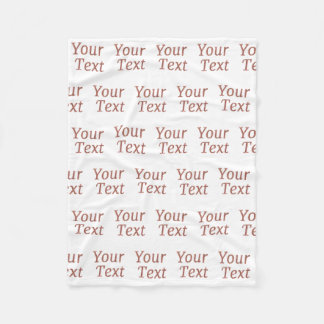 Gepersonaliseerd Fleece Deken