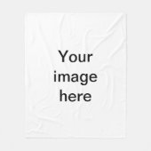 Gepersonaliseerd Fleece Deken (Voorkant)